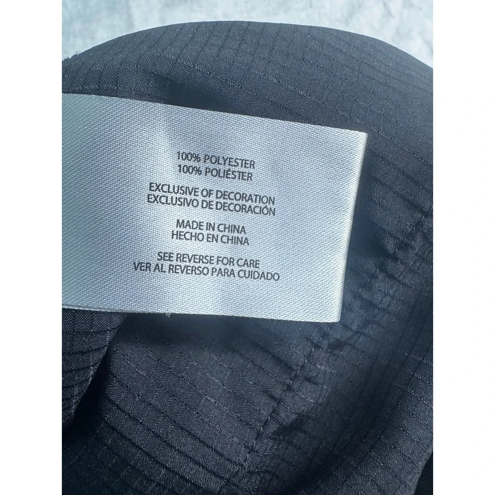 Banana Republic Performance Flat Front Pant Mens 38x30 Black Straight Trousers